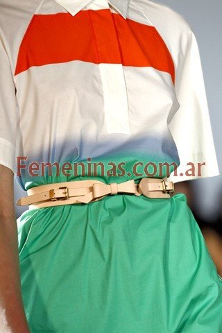 Cintos Finos verano moda 2012 DETALLES Jonathan Saunders
